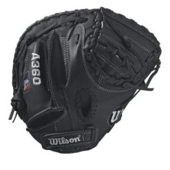Wilson A360 31.5" Catchers Baseball Glove - Right Hand Throw -Ball Sports Store 080cc863cbaeb65c6ad4abfdc269fed4788ffc8c wta03rb17cm315 a360 bl wh back