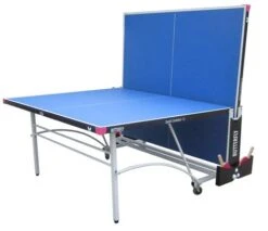Butterfly Spirit 12 Outdoor Rollaway Table Tennis Table -Ball Sports Store 1300541BL Spirit201220blue PB