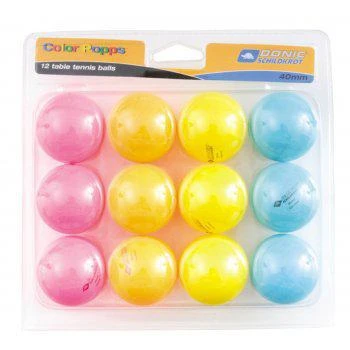 SCHILDKROT Colour Table Tennis Balls Pack Of 12 3 SCHILDKROT Colour Table Tennis Balls Pack Of 12