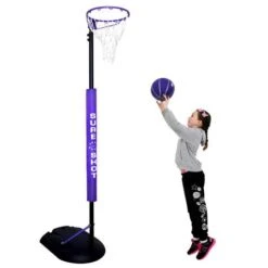 SURE SHOT 503 Goal Shot Netball Unit (66503BP) -Ball Sports Store 66503 BP Sure Shot Goal Shot Netball unit Action