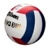 Wilson K1 Gold Volleyball - Red/White/Blue -Ball Sports Store 74e2b0311ea7006f9172c185cedaa75f82d075c6 WTH1895A1 K1 GOLD RD WH BU OFFICIAL Side