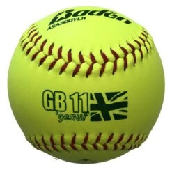 GB11L Baden Official British Softball Federation Match 11” Leather Softball - Female