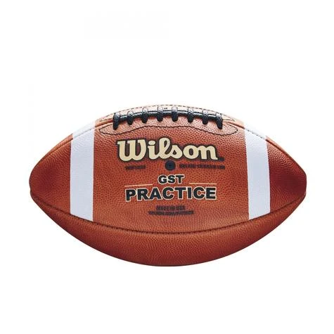 Wilson 1003 GST Leather Practice Football 4 Wilson 1003 GST Leather Practice Football - Image 2