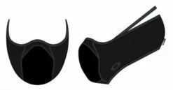 Oakley Black Fitted Face Mask