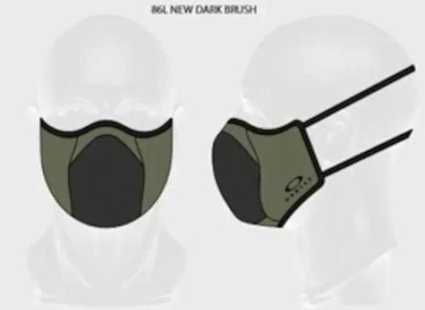 Oakley Olive Face Mask 4 Oakley Olive Face Mask - Image 2