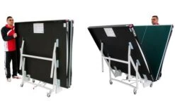 Butterfly Space Saver 22 Rollaway Indoor Table Tennis Table -Ball Sports Store Space Saver 22 Folded