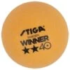 Stiga 2 Star Winner Plastic Orange X 6 Pack -Ball Sports Store Stiga Table Tennis Ball Winner Ball 6 Orange 1