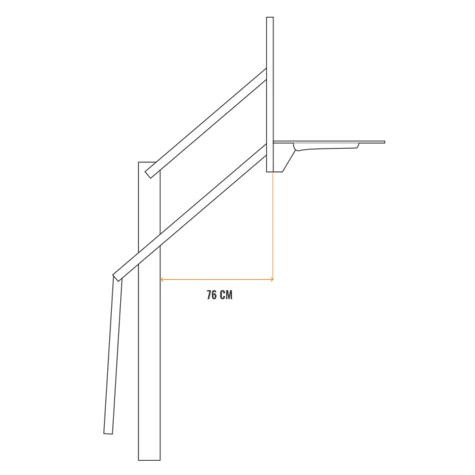 GOALIATH GoTek54 Portable Basketball Unit 4 GOALIATH GoTek54 Portable Basketball Unit - Image 2