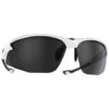 Bliz Motion White / Smoke Silver Mirror Sunglasses -Ball Sports Store bliz motion mirrored 2