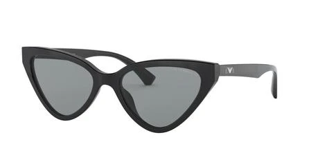 Emporio Armani EA4136 Shiny Black/Grey Sunglasses 4 Emporio Armani EA4136 Shiny Black/Grey Sunglasses - Image 2