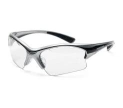 Black Knight Junior Stiletto Eye Guard Black/Silver
