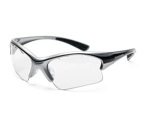 Black Knight Junior Stiletto Eye Guard Black/Silver 3 Black Knight Junior Stiletto Eye Guard Black/Silver