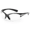 Black Knight Stiletto Eye Guard Silver/Black