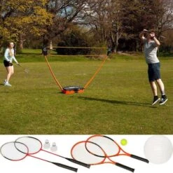 Sure Shot 3 In 1 Garden Set With Badminton, Tennis And Volleyball -Ball Sports Store g 3in1sureshot