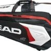 Tennis Bag HEAD Djokovic 12R Monstercombi Black White 1 Tennis Bag HEAD Djokovic 12R Monstercombi Black White -Ball Sports Store g 41vGSC4VXaL