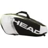 Head Djokovic 12R Monster Combi Kit Bag - Black, White & Neon Yellow 2 Head Djokovic 12R Monster Combi Kit Bag - Black, White & Neon Yellow -Ball Sports Store g 726423937708 2