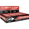 Dunlop Progress Squash Balls - Per Doz 2 Dunlop Progress Squash Balls - Per Doz -Ball Sports Store g DunlopProgressDoz1 1