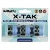 Karakal X-TAK Overgrip- Pack Of 3 Overgrips - Blue -Ball Sports Store g KarakalX TakGripPktBlue 800