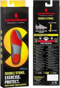 Sorbothane Double Strike Insole -Ball Sports Store g Sorbothane Double Strike Insole