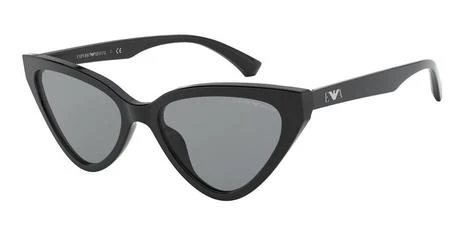 Emporio Armani EA4136 Shiny Black/Grey Sunglasses 5 Emporio Armani EA4136 Shiny Black/Grey Sunglasses - Image 3