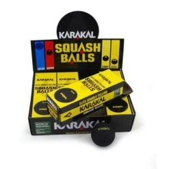 Karakal Double Yellow Dot Squash Balls 7 Karakal Double Yellow Dot Squash Balls -Ball Sports Store g squashballs4x3boxs 01