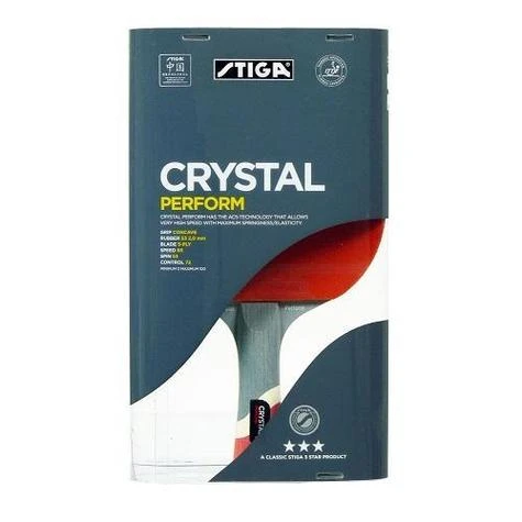 STIGA Stiga 3 Star Crystal Perform Table Tennis Bat 3 STIGA Stiga 3 Star Crystal Perform Table Tennis Bat