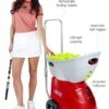 LOBSTER ELITE LIBERTY TENNIS BALL MACHINE 2 LOBSTER ELITE LIBERTY TENNIS BALL MACHINE -Ball Sports Store girl with elite2018 4