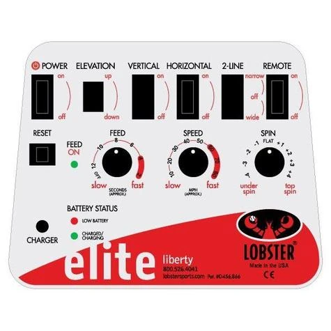 LOBSTER ELITE LIBERTY TENNIS BALL MACHINE - Image 4