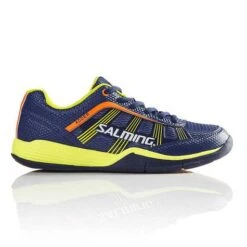 Salming Adder Junior Squash Shoe Blue/Yellow -Ball Sports Store salming adder202