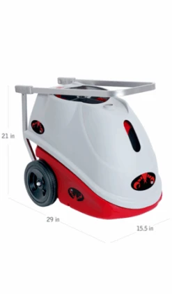 LOBSTER ELITE 1 TENNIS BALL MACHINE 11 LOBSTER ELITE 1 TENNIS BALL MACHINE -Ball Sports Store tnw420 4elite down2018 dimensions 3